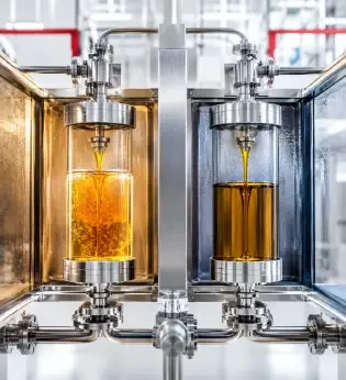 Laboratory blending cylinders with formulated lubricant