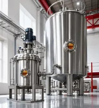 Production tanks sized for commercial lubricant orders